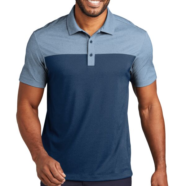Fine Pique Blend Blocked Polo Thumbnail