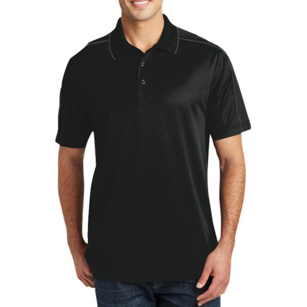 Micropique Sport Wick ® Piped Polo Thumbnail